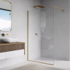 Ronal Sanswiss Easy ścianka wolnostojąca Walk-in 150 cm złoto szczotkowane STR4P1501307